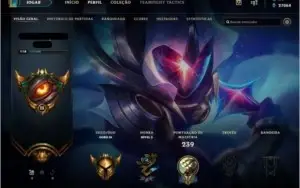 Conta LOL Gold III - 111 Champions, 31 skins, 27k Essência