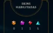 Conta Ouro IV (Smurf com MMR de Platina2)