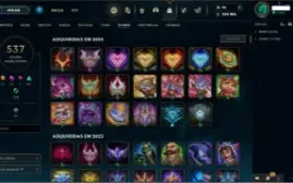 Conta Lol - 648 Skins / 232K Ea / Esmeralda 4