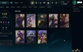 Conta Lol - 648 Skins / 232K Ea / Esmeralda 4