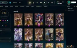Conta Lol - 648 Skins / 232K Ea / Esmeralda 4