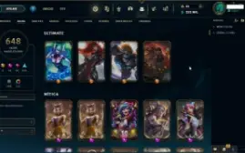 Conta Lol - 648 Skins / 232K Ea / Esmeralda 4