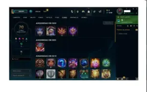 Conta de Lol Mmr Otimo Skins (conta criada desde 2018)