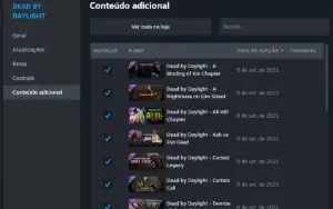 Conta Steam Focada em Dead By Daylight - Com 95 Jogos