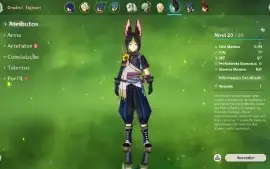 shogun raiden + nahida + tighnari + mona + arma t5 ar 37