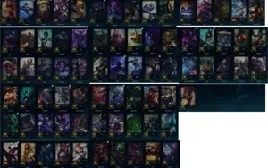 CONTA LOL 101 CAMPEÕES E 31 SKINS