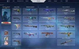CONTA VALORANT DIAMANTE 2 VÁRIAS SKINS