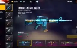 CONTA TOP/PROPLAYER FREEFIRE