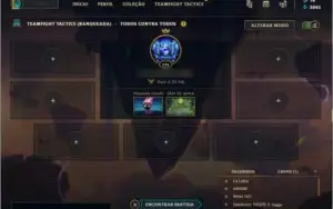 CONTA LEAGUE OF LEGENDS