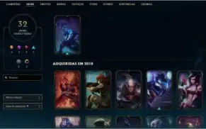 CONTA LEAGUE OF LEGENDS