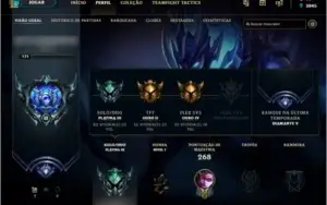 CONTA LEAGUE OF LEGENDS