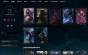 CONTA LEAGUE OF LEGENDS