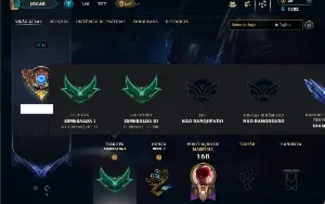 Contra Esmeralda 3 com 60 Champs e 25 Skins