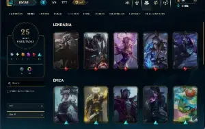 Contra Esmeralda 3 com 60 Champs e 25 Skins