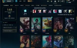 Contra Esmeralda 3 com 60 Champs e 25 Skins