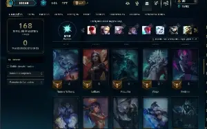 Contra Esmeralda 3 com 60 Champs e 25 Skins