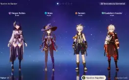 PROMOÇÃO: Conta AR55 com 3 arcontes,ganyu+assinatura,kazuha
