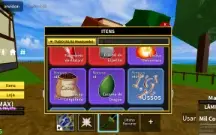 conta blox fruits com dough perm