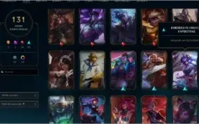 Conta League of Legends - 131 skins - lol