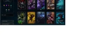 conta lol - 127 champions - 72 skins