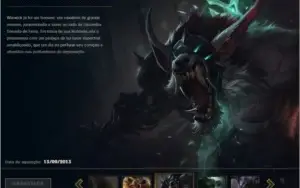 Conta LOL todos personagens mais de 400 skins