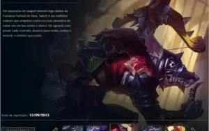 Conta LOL todos personagens mais de 400 skins