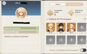 Conta Reroll com Yoimiya + Zhong Li