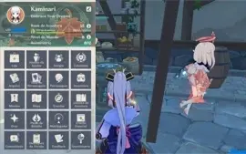 : AR55 com Kazuha, Ayaka, Xiao, Cyno, Mona, Diluc, Jean e +