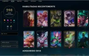 CONTA LEAGUE 298 SKINS