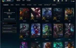 LoL contas