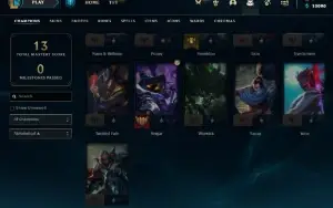 CONTA LOL DIAMANTE 4 - 71.9% de winrate na Solo/Duo