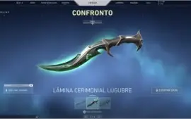 conta de valorant com estampa rara