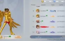 Saint Seiya EX - Conta com Shaka, Seiya Odin e Saga Maligno
