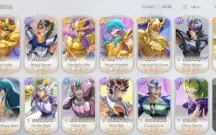 Saint Seiya EX - Conta com Shaka, Seiya Odin e Saga Maligno