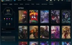 Conta level 40 bom MMR Platina 1, dropou do D2 (inatividade)