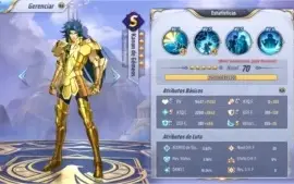Conta Saint Seiya 02