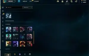 Conta LOL MMR Platina atualmente GOLD 4 76 SKINS