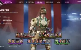 Conta Apex Legends Com Todas Heranças Da Wraith !!!!