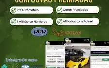 Script Rifa Laravel - (SISTEMA COMPLETO) 1Milhão Cotas
