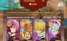 Conta de 7ds lvl. 77 2.900kk com time de pecados