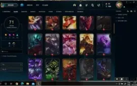Conta League of Legends 3 skins míticas