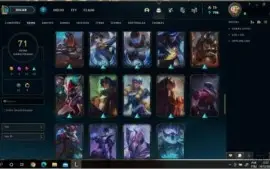 Conta League of Legends 3 skins míticas