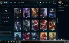 Conta League of Legends 3 skins míticas