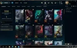 Conta League of Legends 3 skins míticas
