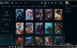 Conta League of Legends 3 skins míticas