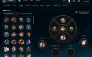 Conta LOL 73 Skins / Platina 2
