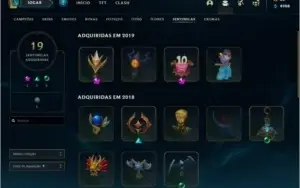 Conta LOL 73 Skins / Platina 2