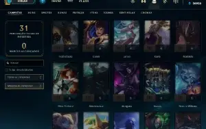 Conta PLATINA 4 | 65% Win - Lol (League Of Legends) Elomoon