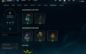 Conta PLATINA 4 | 65% Win - Lol (League Of Legends) Elomoon