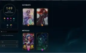 CONTA D4 71%WR RYZE TRIUNFANTE VAYNE LADRADE ALMAS 149 SKINS